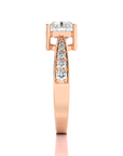 Soulful Splendor Pave Diamond Engagement Ring