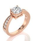 Soulful Splendor Pave Diamond Engagement Ring