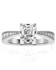Soulful Splendor Pave Diamond Engagement Ring