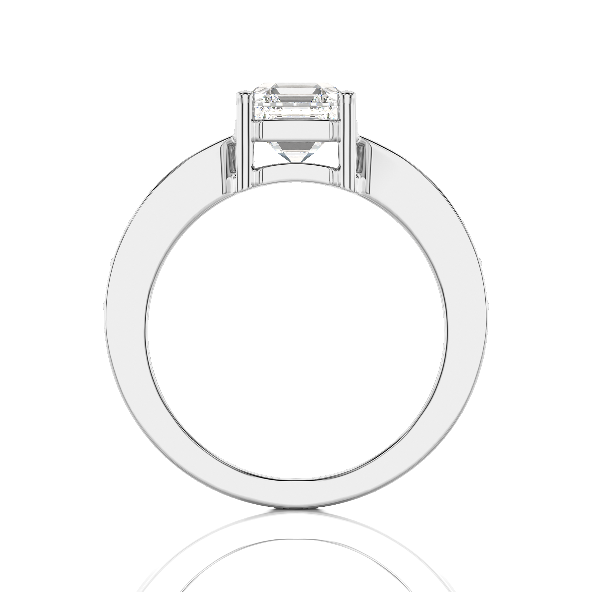 Soulful Splendor Pave Diamond Engagement Ring