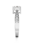 Soulful Splendor Pave Diamond Engagement Ring