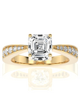 Soulful Splendor Pave Diamond Engagement Ring