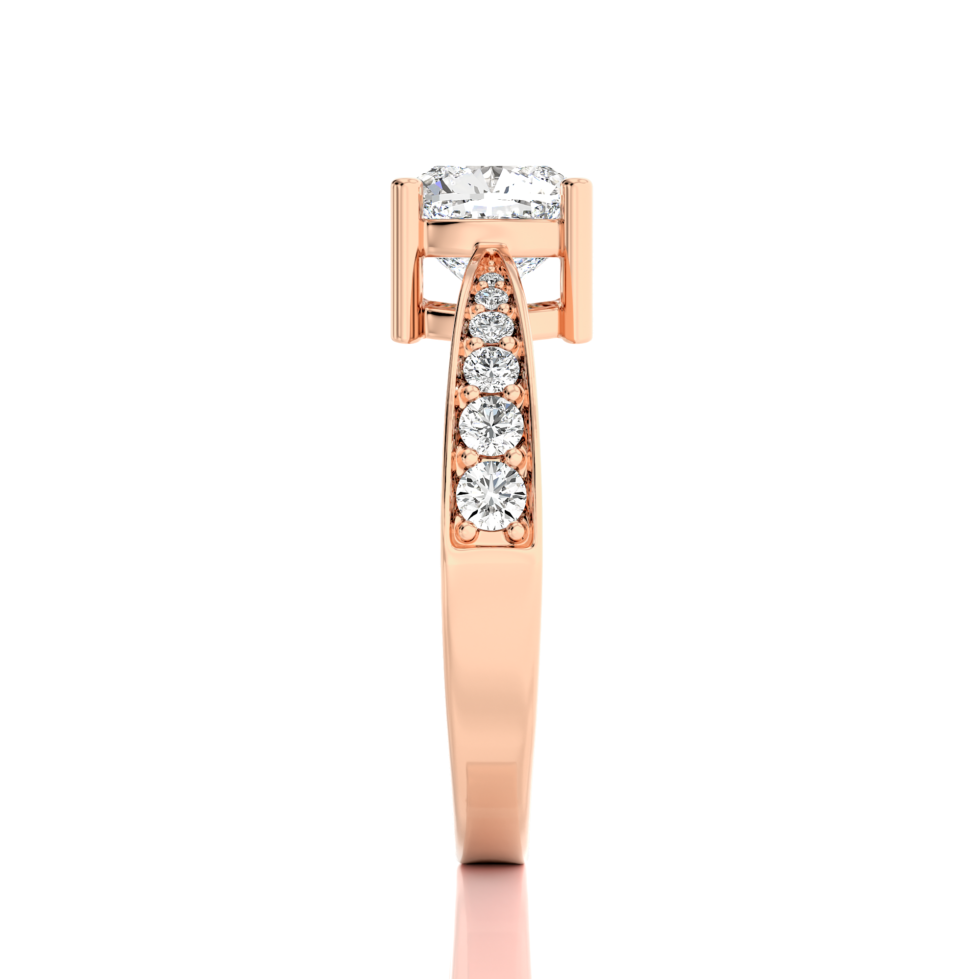 Soulful Splendor Pave Diamond Engagement Ring