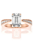 Soulful Splendor Pave Diamond Engagement Ring