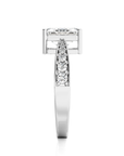 Soulful Splendor Pave Diamond Engagement Ring