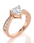 Soulful Splendor Pave Diamond Engagement Ring