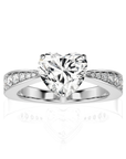 Soulful Splendor Pave Diamond Engagement Ring