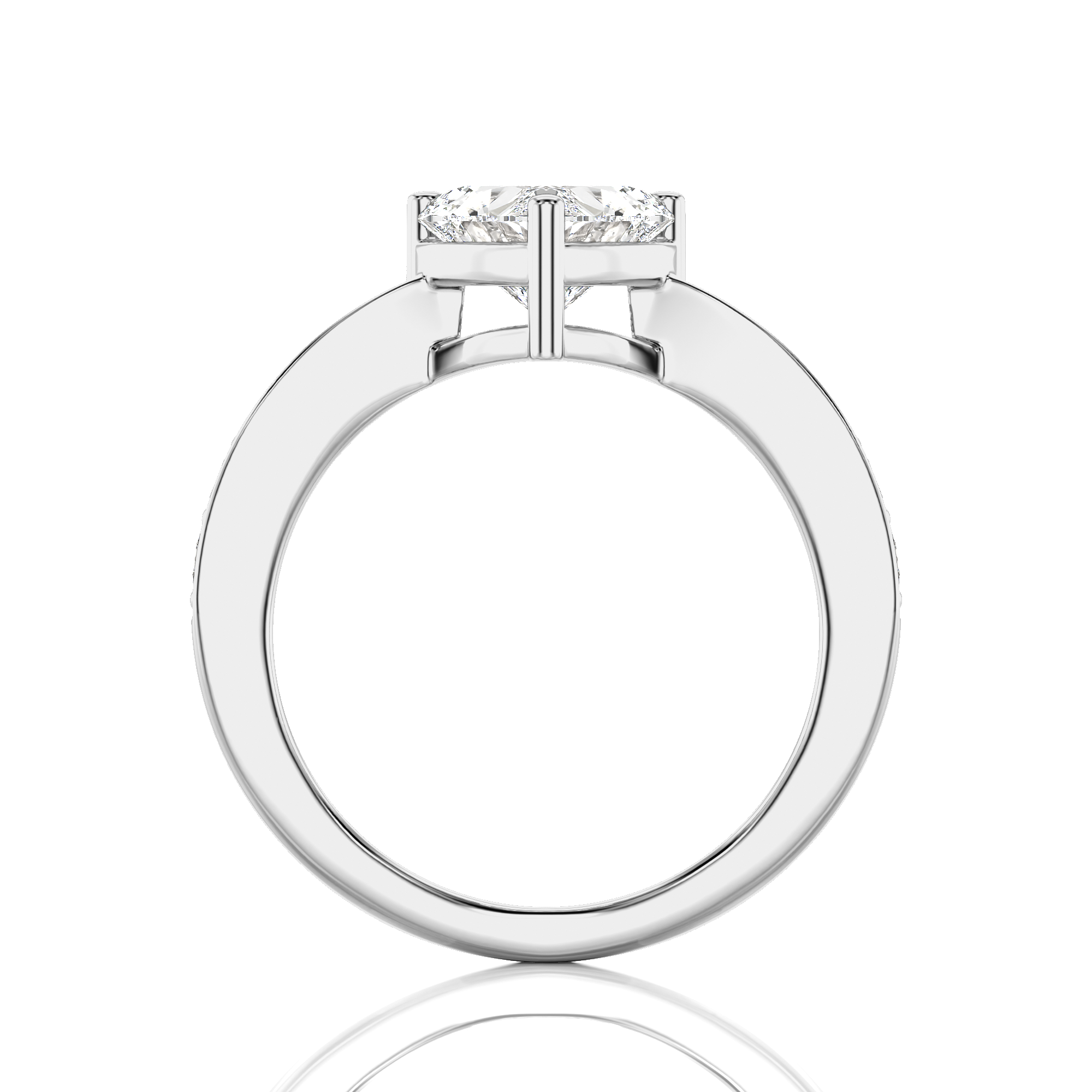 Soulful Splendor Pave Diamond Engagement Ring