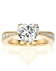 Soulful Splendor Pave Diamond Engagement Ring