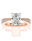 Soulful Splendor Pave Diamond Engagement Ring