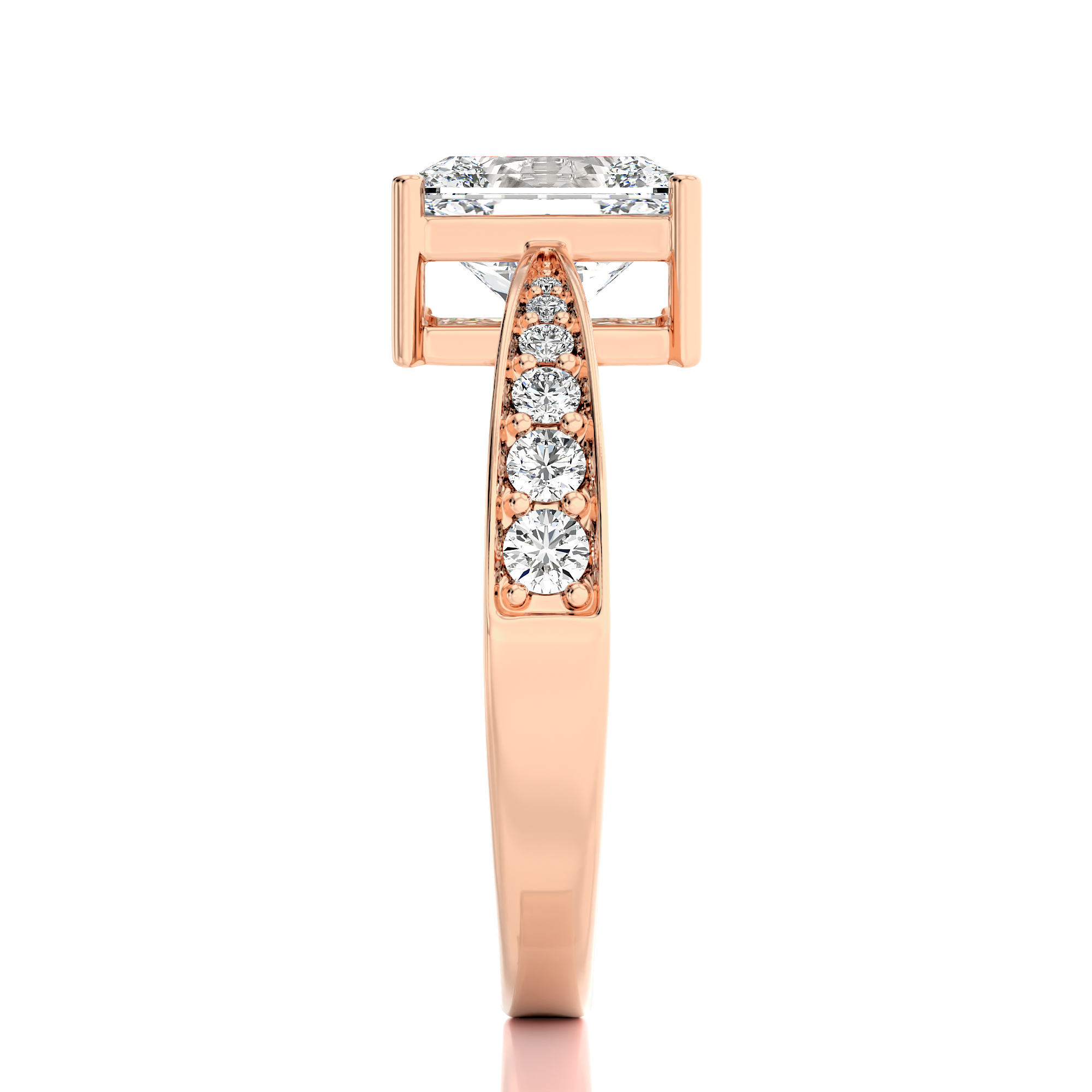 Soulful Splendor Pave Diamond Engagement Ring