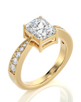 Soulful Splendor Pave Diamond Engagement Ring