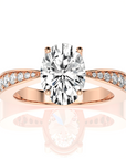 Soulful Splendor Pave Diamond Engagement Ring