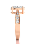 Soulful Splendor Pave Diamond Engagement Ring
