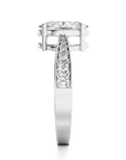Soulful Splendor Pave Diamond Engagement Ring