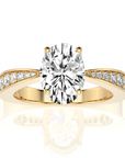 Soulful Splendor Pave Diamond Engagement Ring