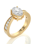Soulful Splendor Pave Diamond Engagement Ring
