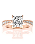 Soulful Splendor Pave Diamond Engagement Ring