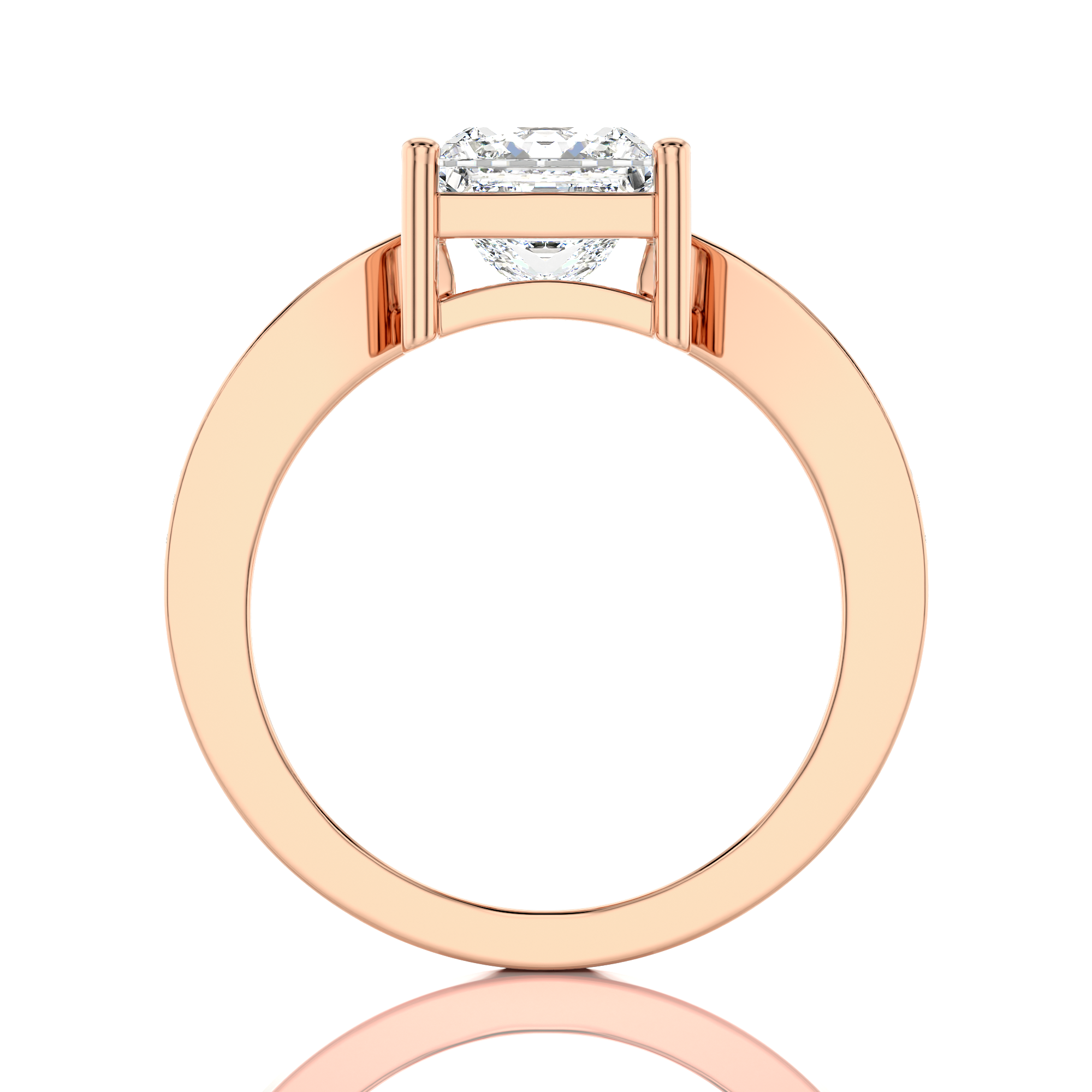 Soulful Splendor Pave Diamond Engagement Ring