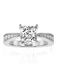 Soulful Splendor Pave Diamond Engagement Ring