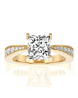 Soulful Splendor Pave Diamond Engagement Ring