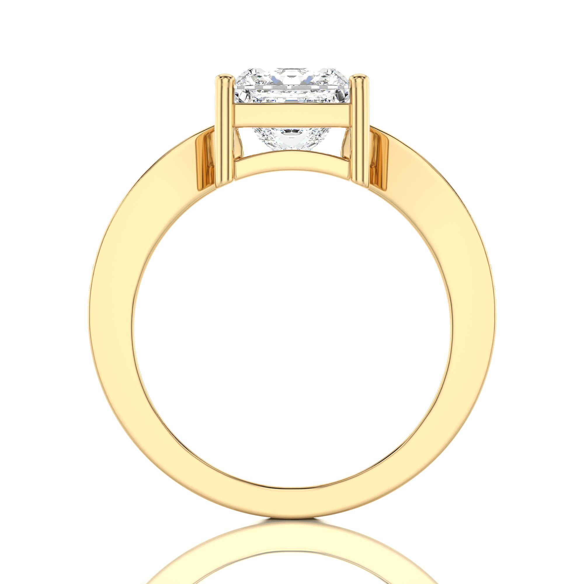 Soulful Splendor Pave Diamond Engagement Ring