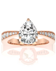 Soulful Splendor Pave Diamond Engagement Ring