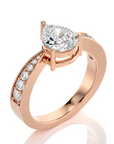 Soulful Splendor Pave Diamond Engagement Ring