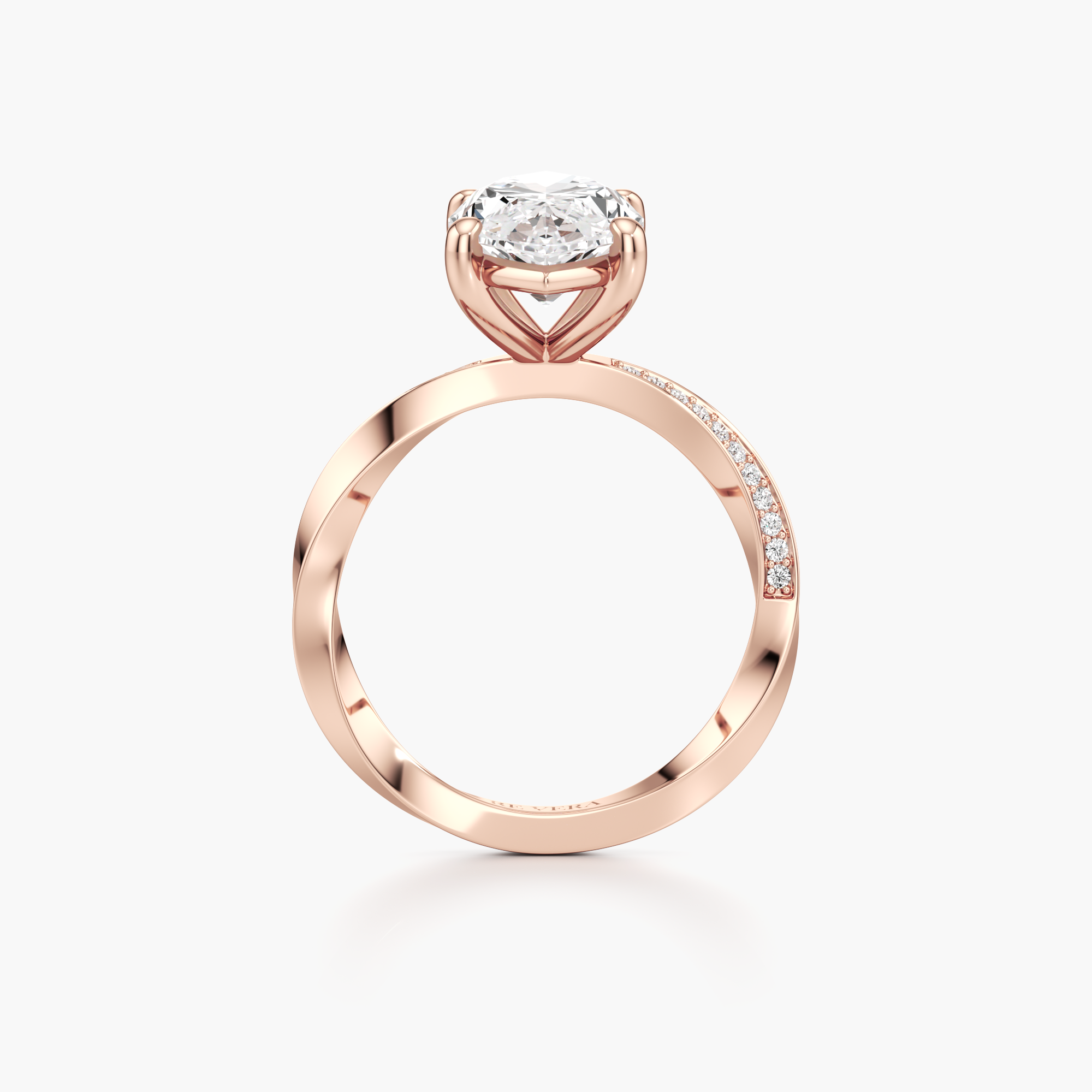 Chaar Monarch Twist Ring