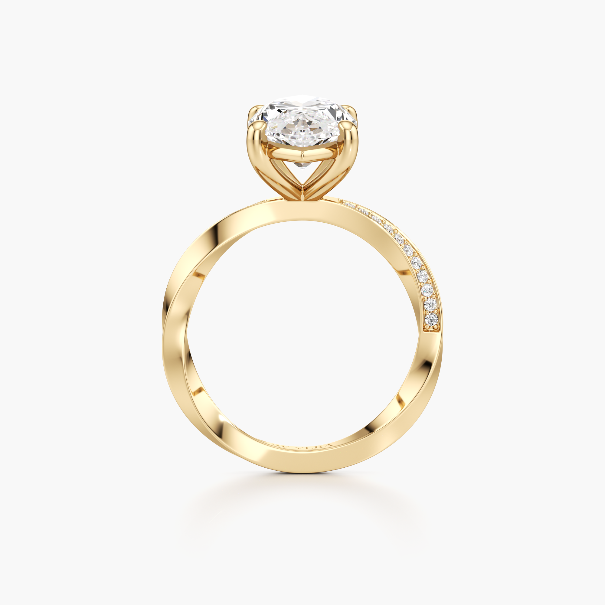 Chaar Monarch Twist Ring