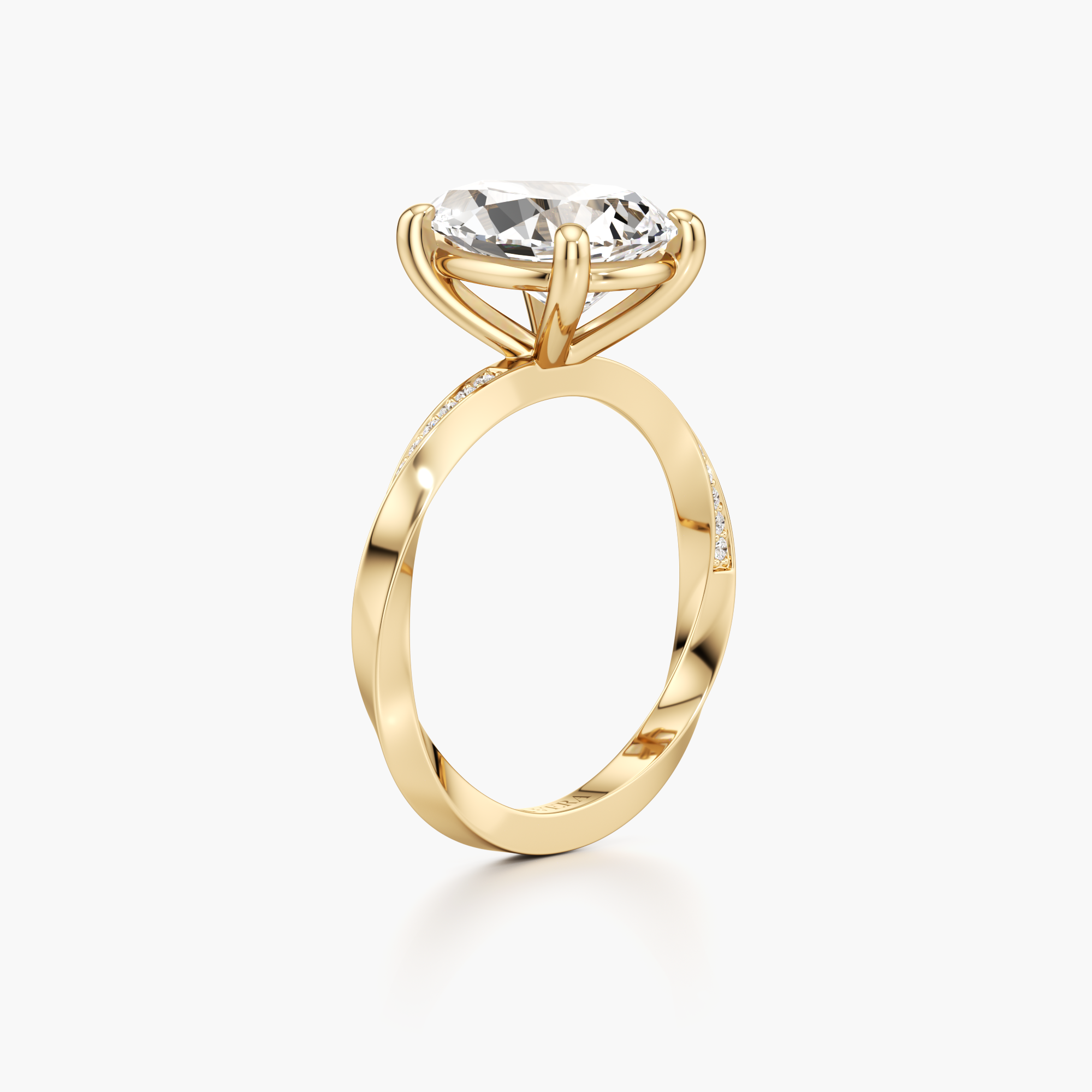 Chaar Monarch Twist Ring