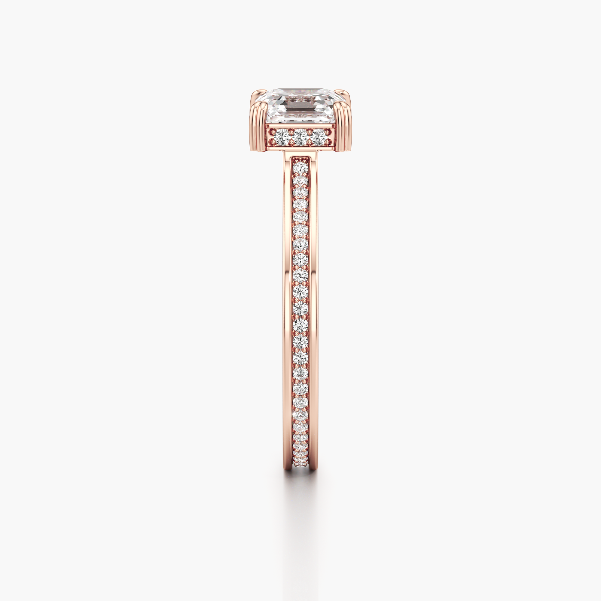 Regal Crown Engagement Ring