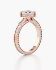 Regal Crown Engagement Ring