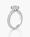 Regal Crown Engagement Ring