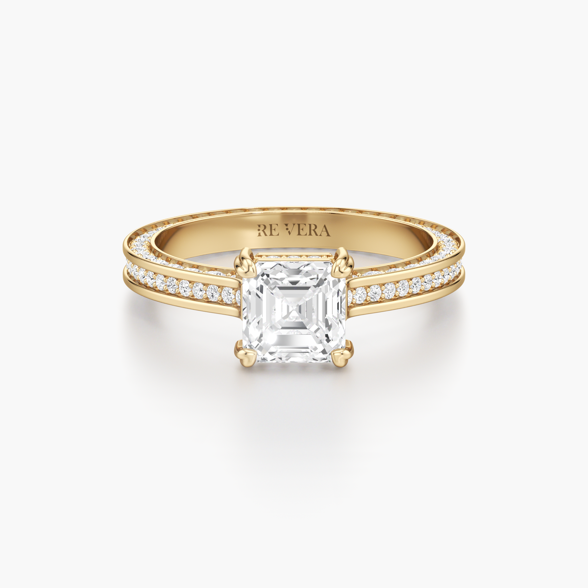 Regal Crown Engagement Ring