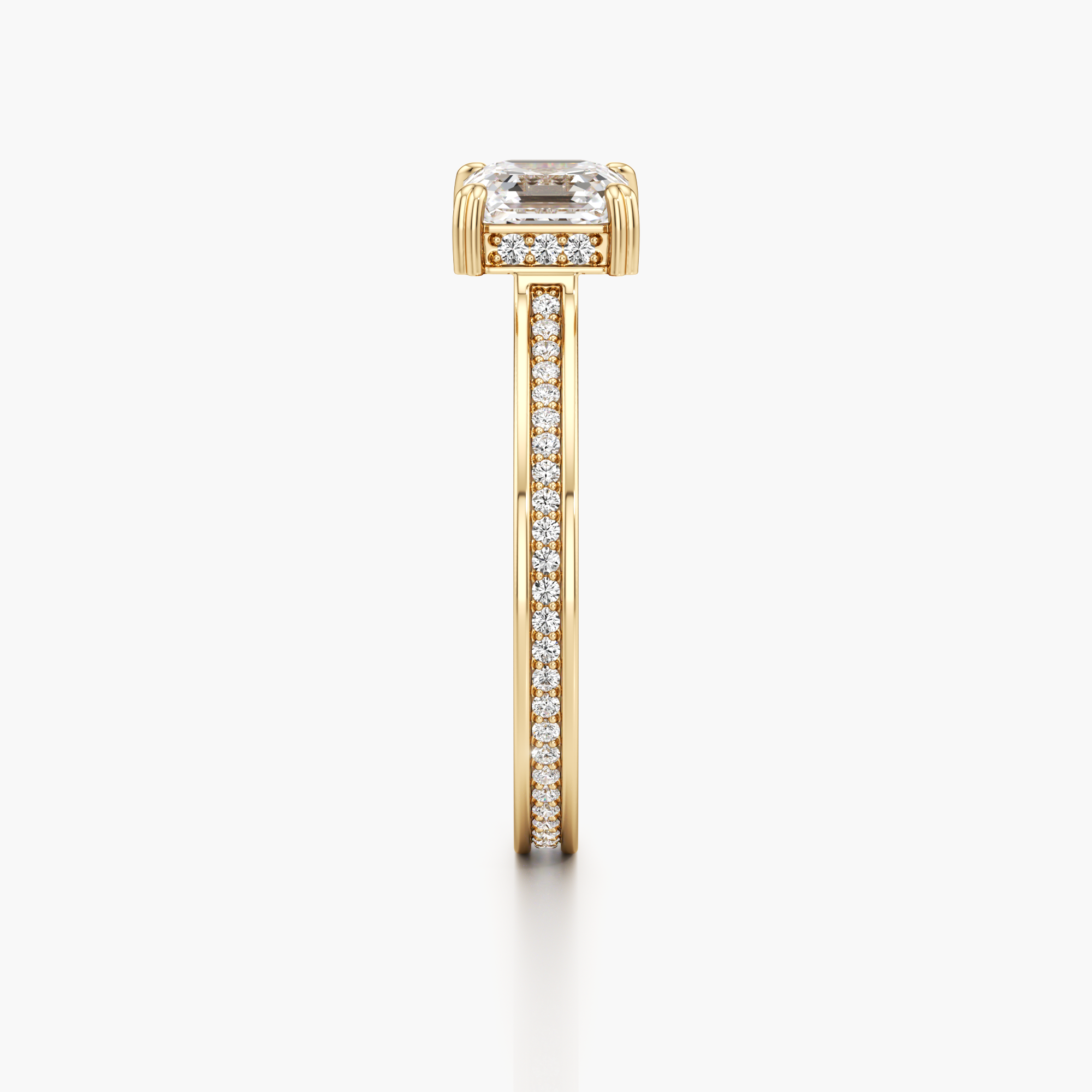 Regal Crown Engagement Ring
