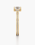 Regal Crown Engagement Ring