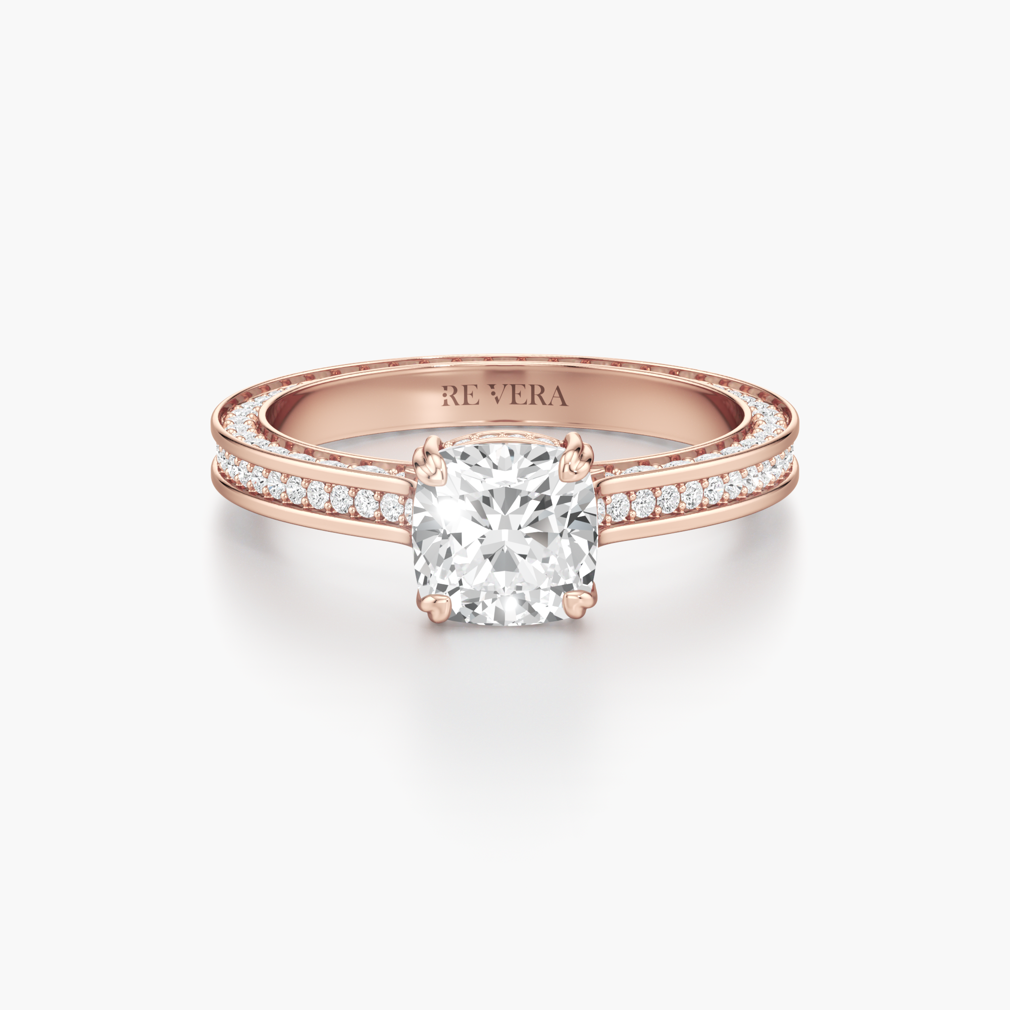 Regal Crown Engagement Ring