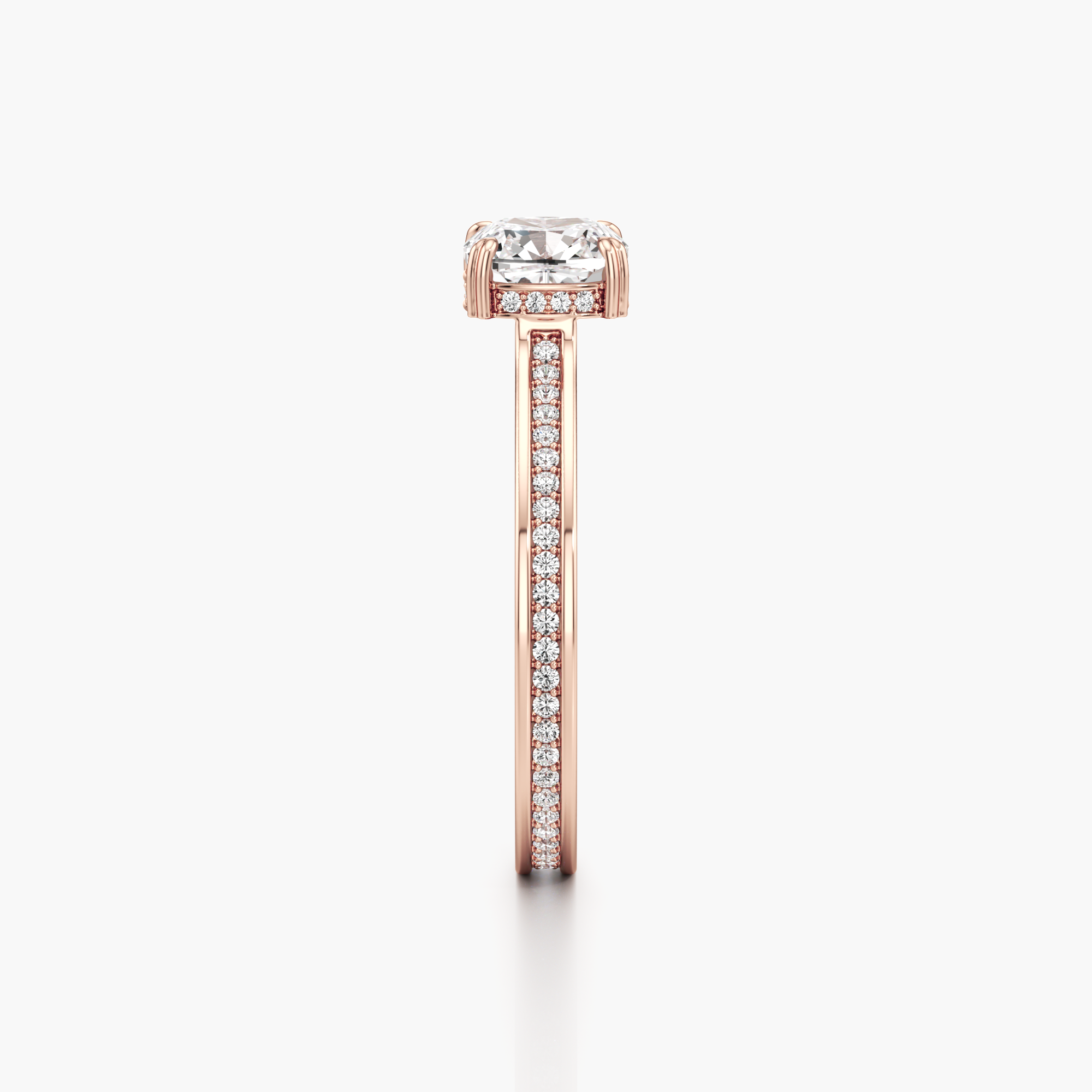 Regal Crown Engagement Ring