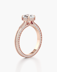 Regal Crown Engagement Ring