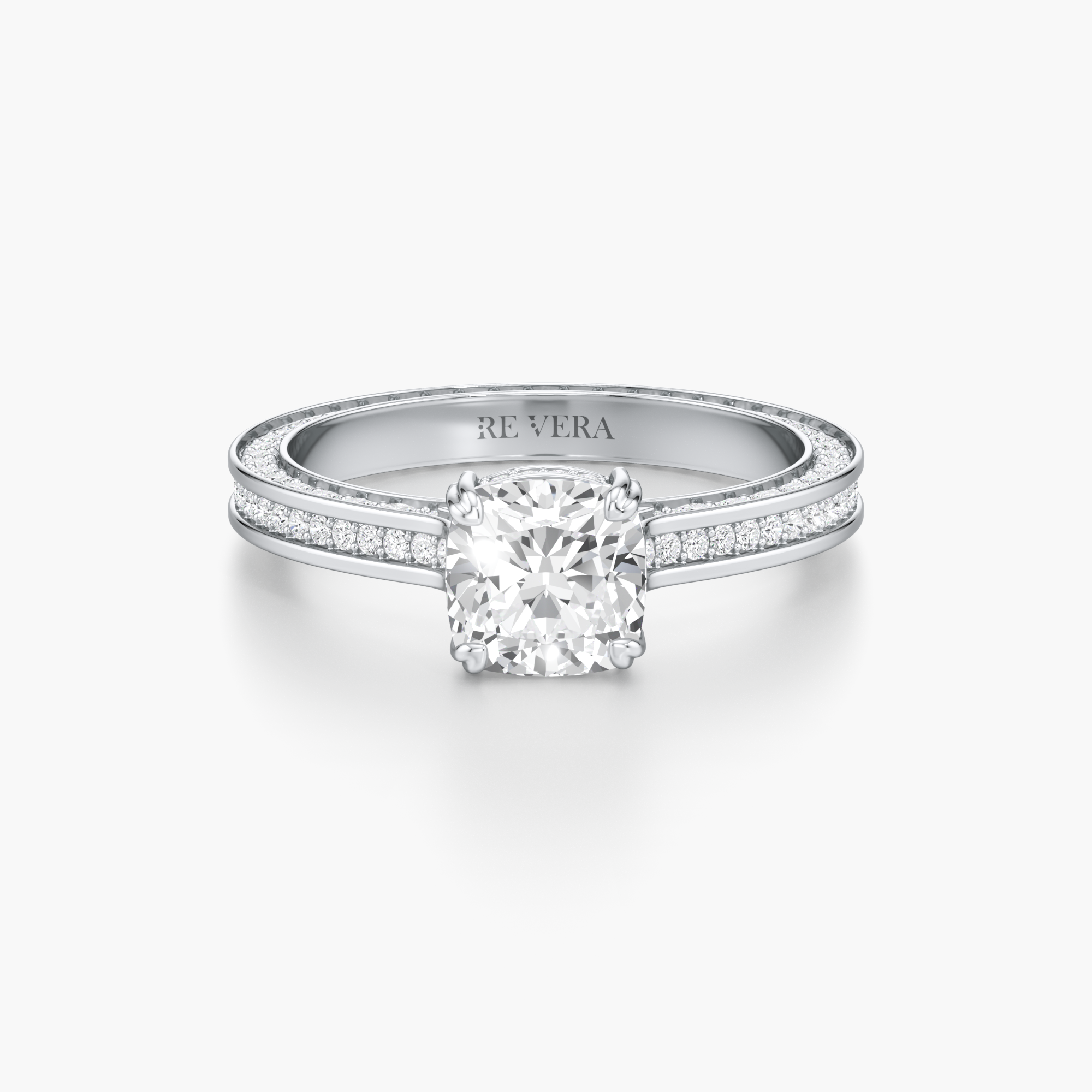 Regal Crown Engagement Ring