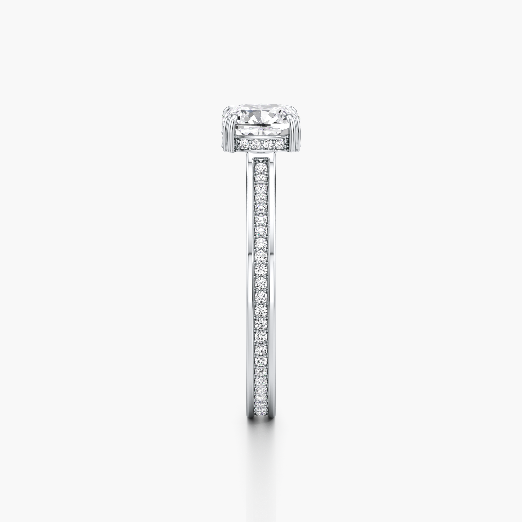 Regal Crown Engagement Ring