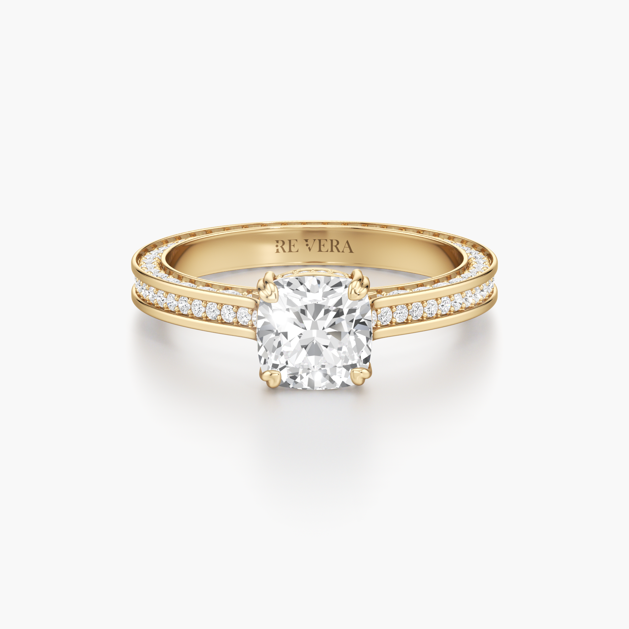 Regal Crown Engagement Ring