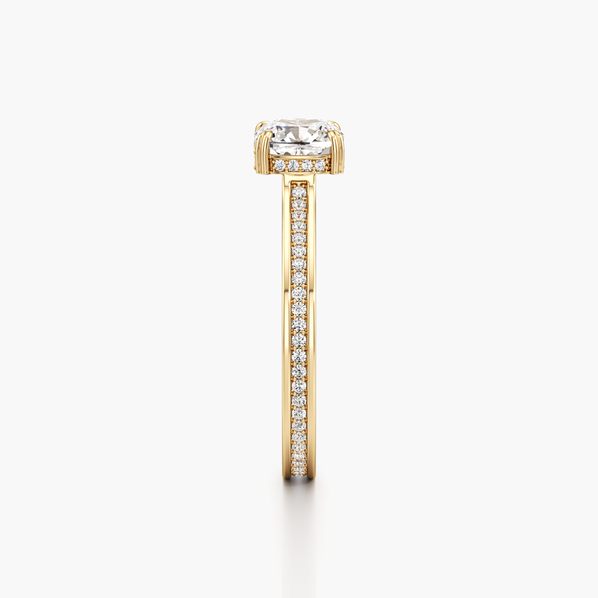Regal Crown Engagement Ring