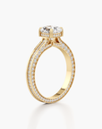 Regal Crown Engagement Ring