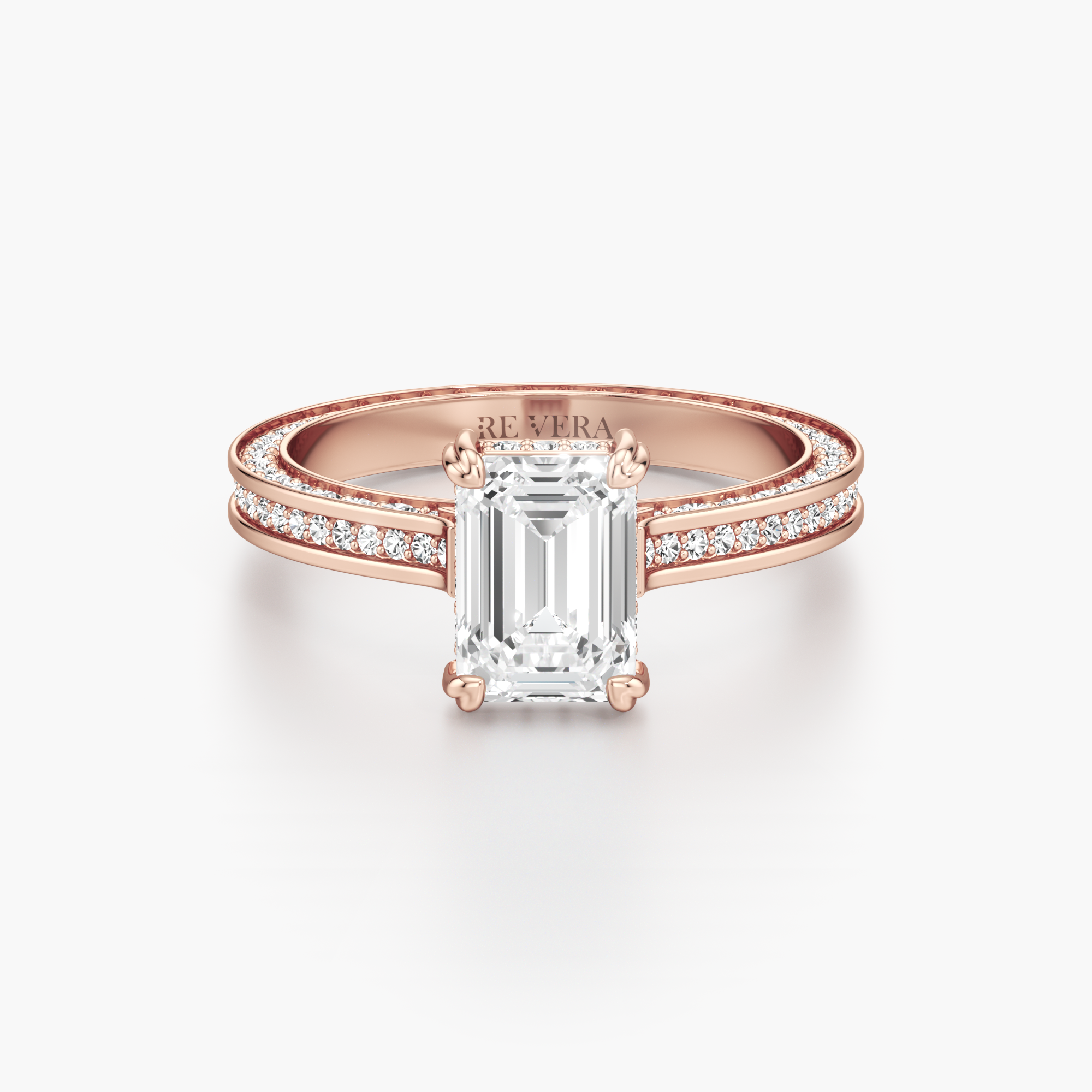 Regal Crown Engagement Ring