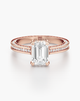Regal Crown Engagement Ring