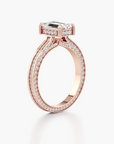Regal Crown Engagement Ring