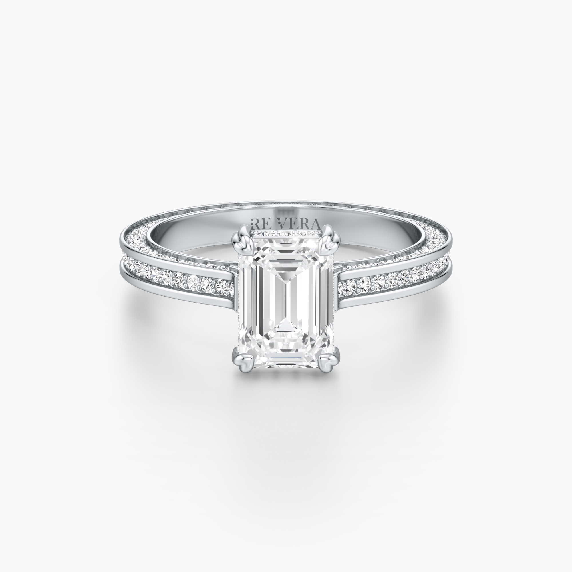Regal Crown Engagement Ring