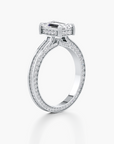 Regal Crown Engagement Ring